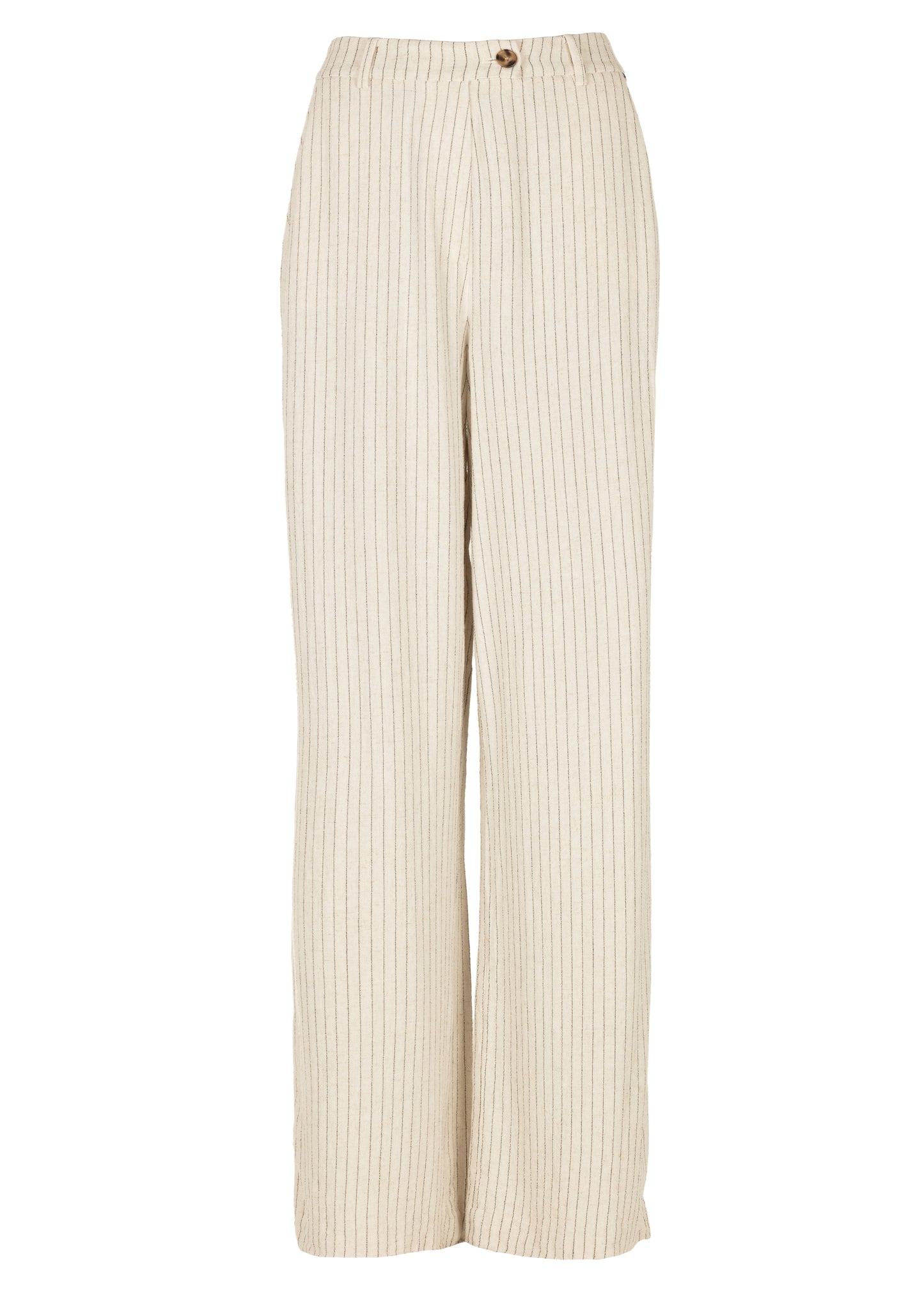 Adra Pants Natural Pinstripe