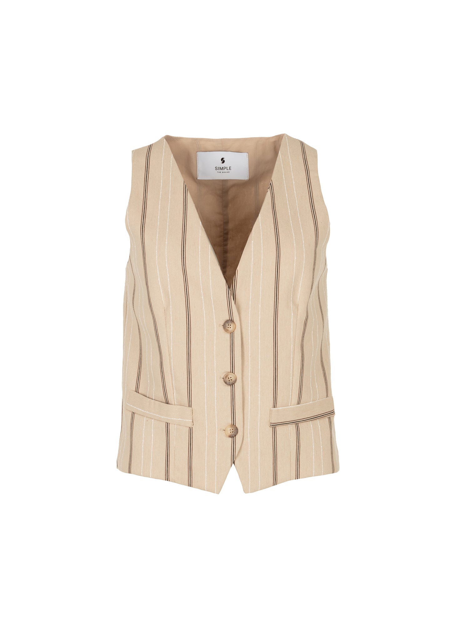 Amalfi Gilet Camel
