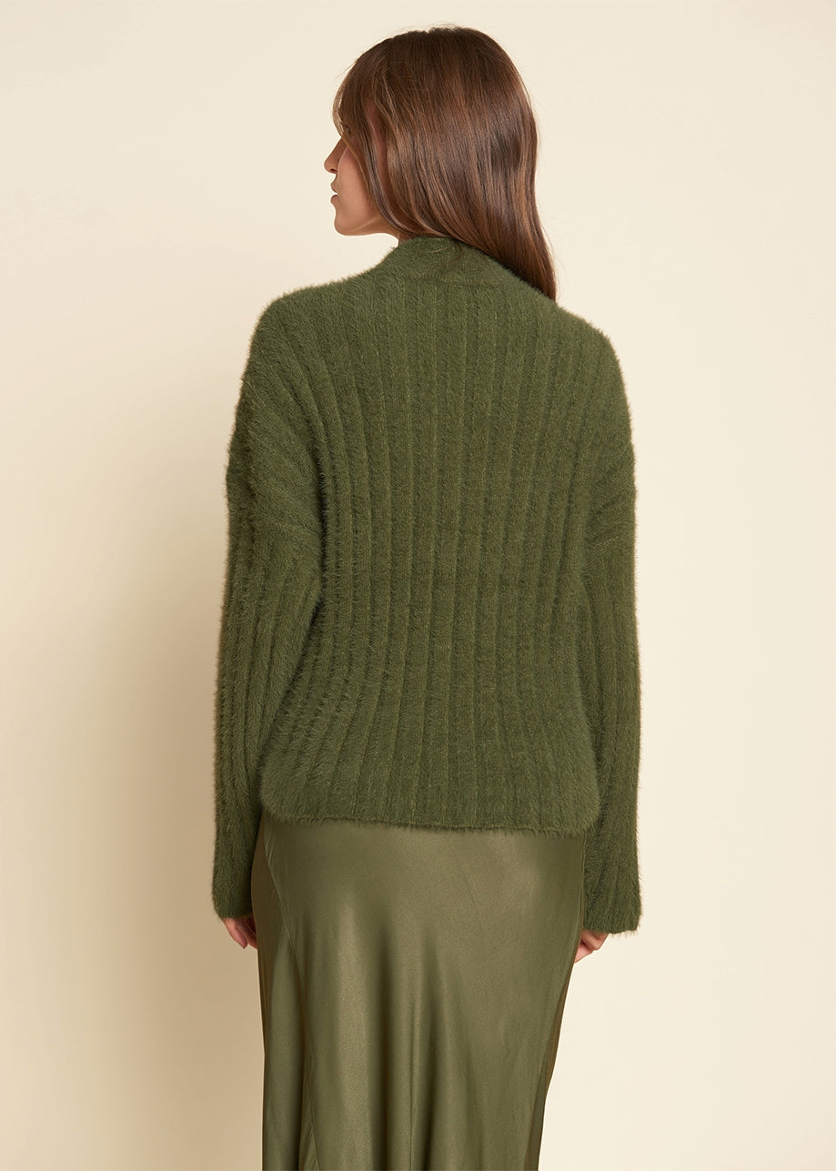 Savannah Trui Burnt Olive
