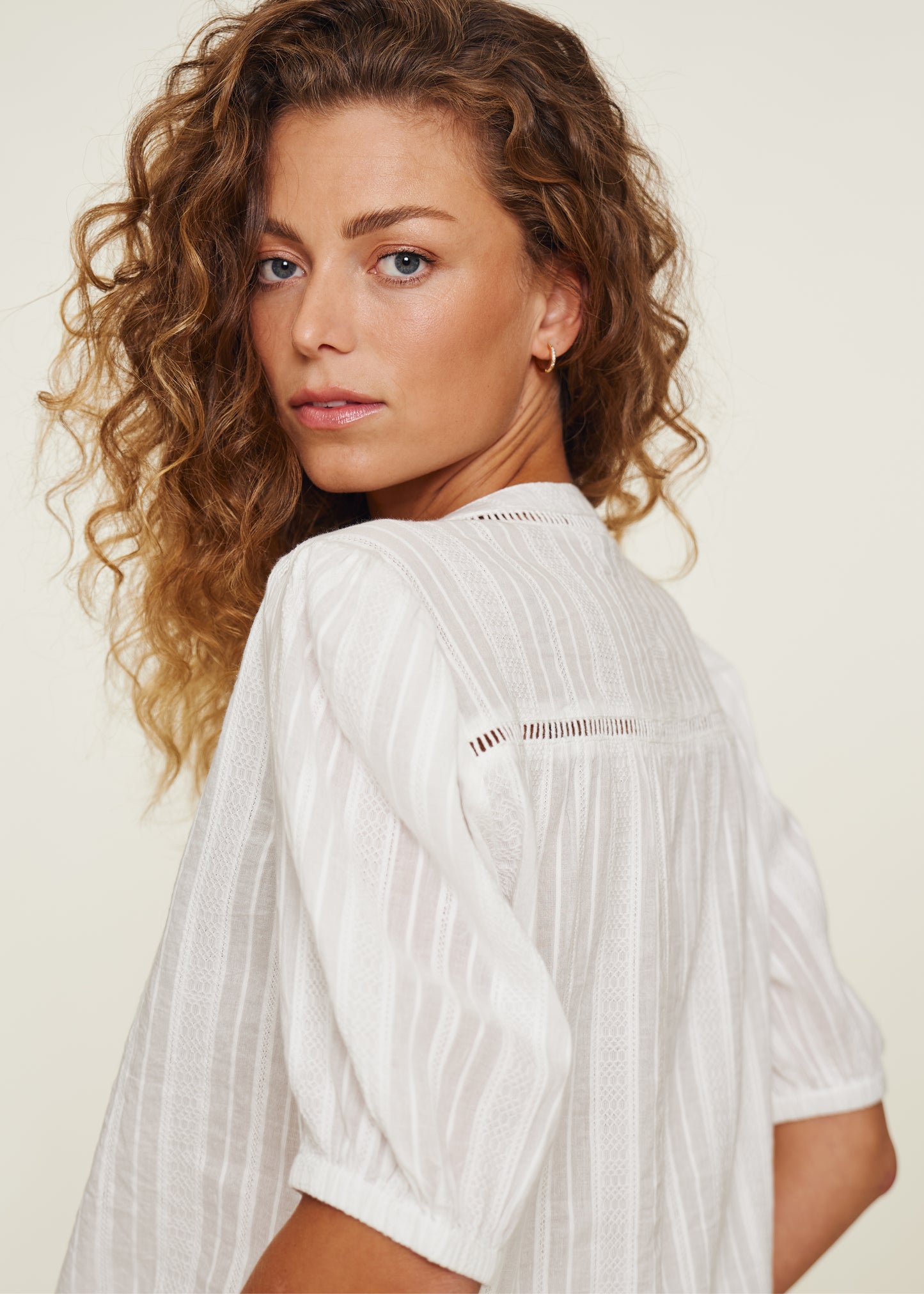 Bhavna Blouse Star White