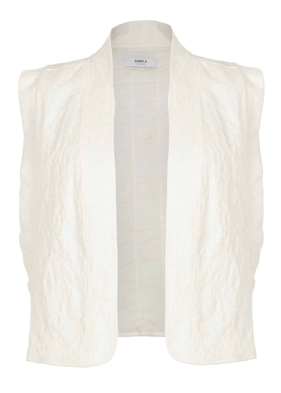 Dempi Gilet Wit