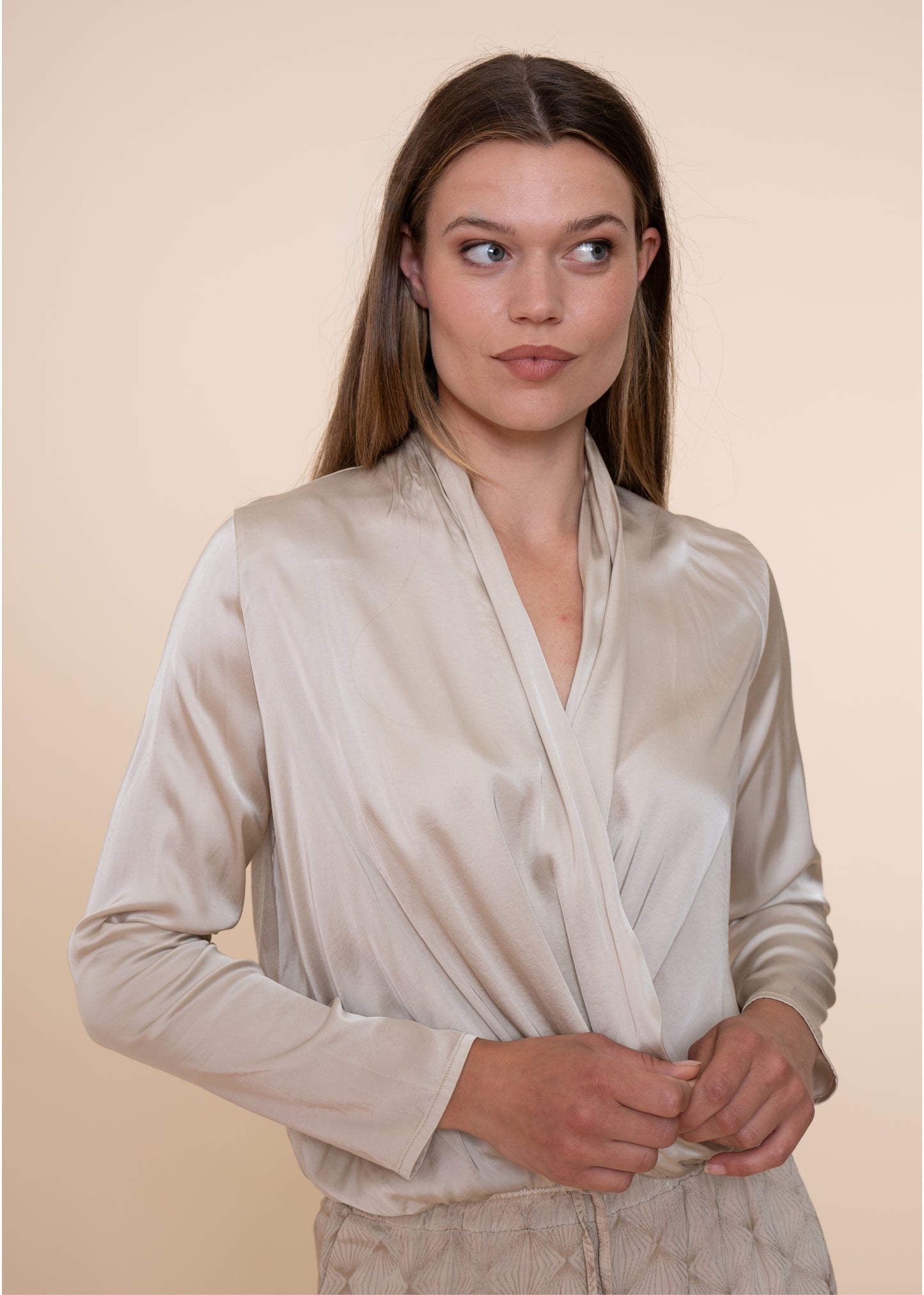 Eben Blouse Parchment