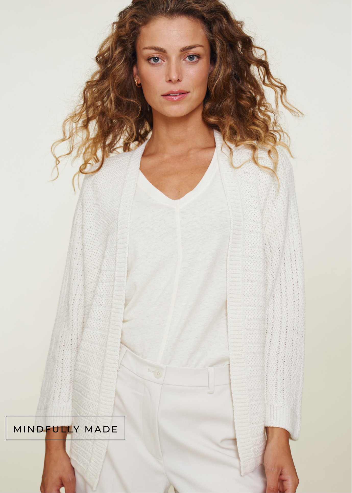 Tango Cardigan Egret