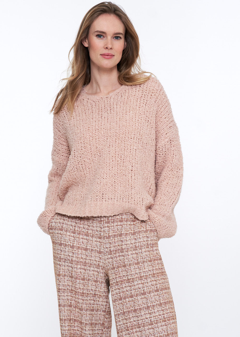 Aria Long sleeve top Lt Blush