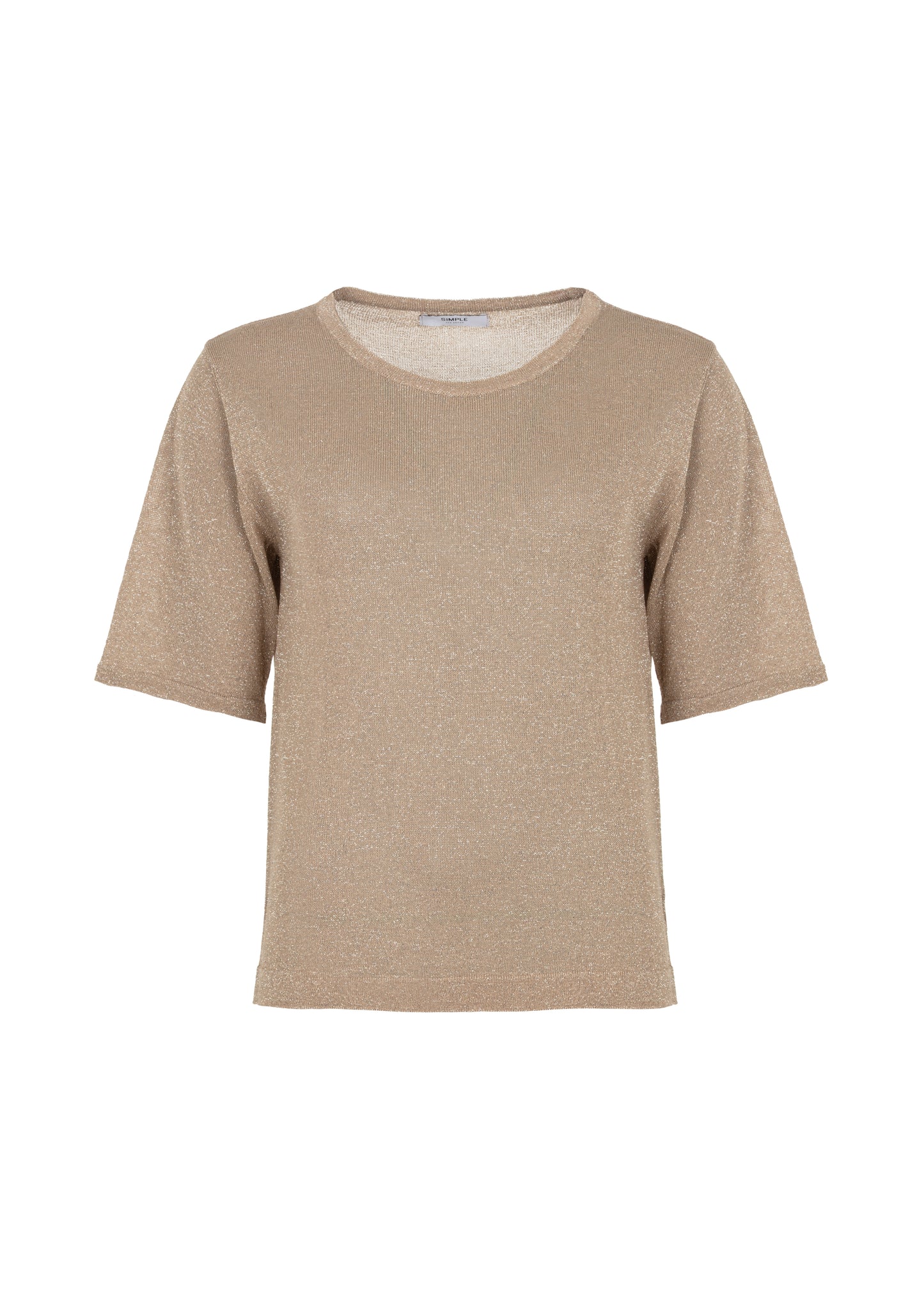 Jupiter T-shirt Taupe Silver