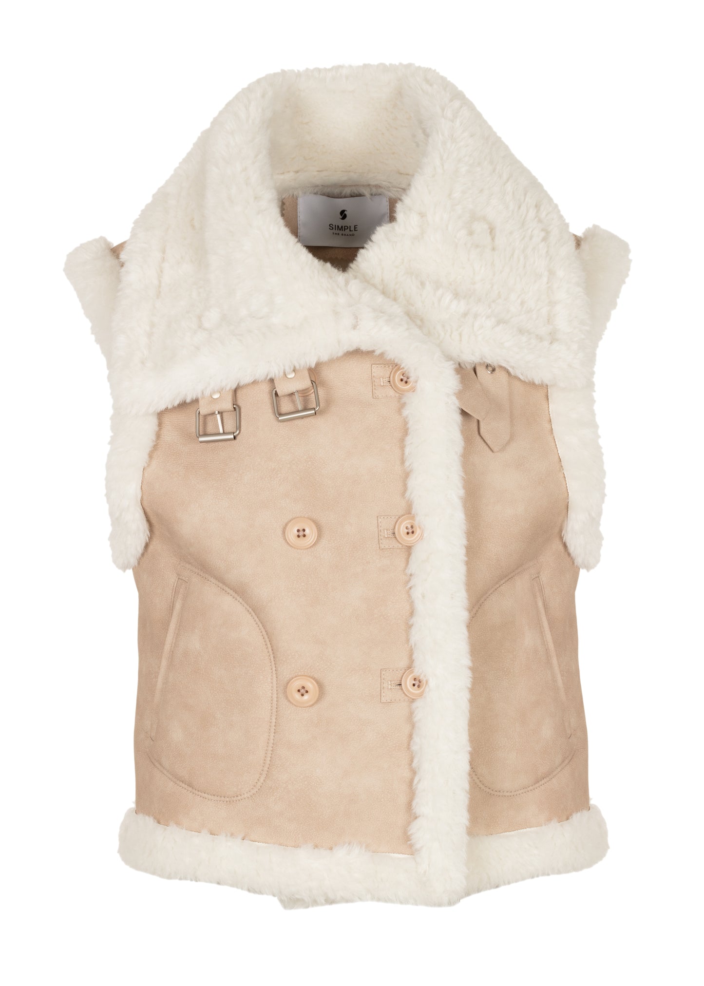 Karela Bodywarmer Biscuit