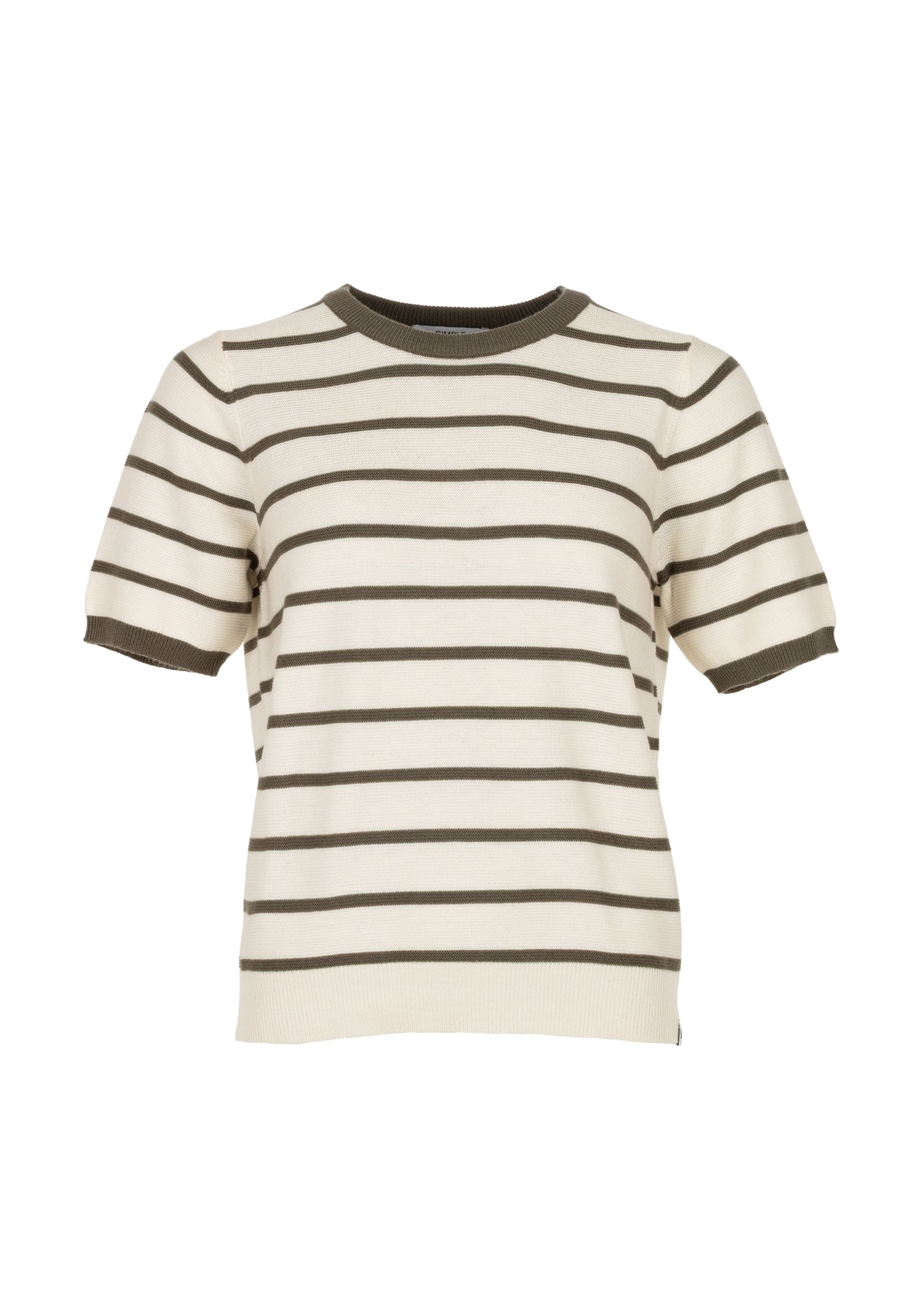 Lenka SS Top Ecru White