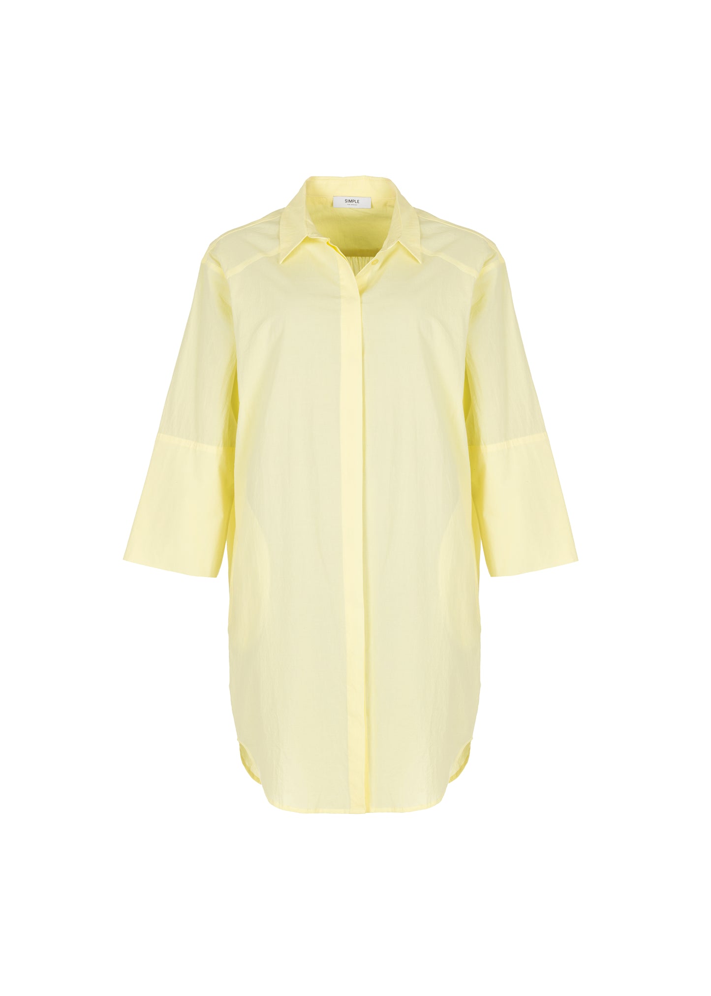 Leticia Dress LS Pastel Yellow