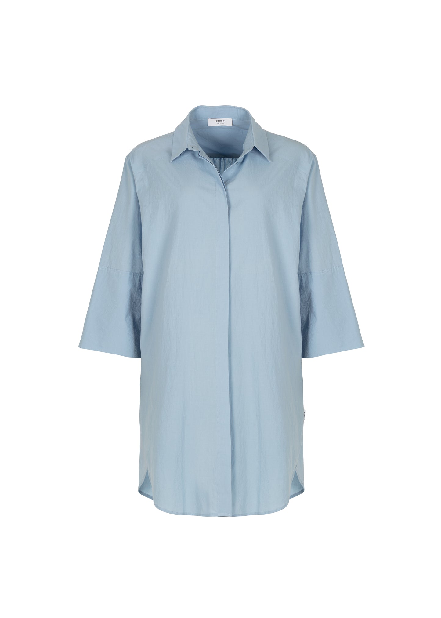 Leticia Dress LS Sky Blue
