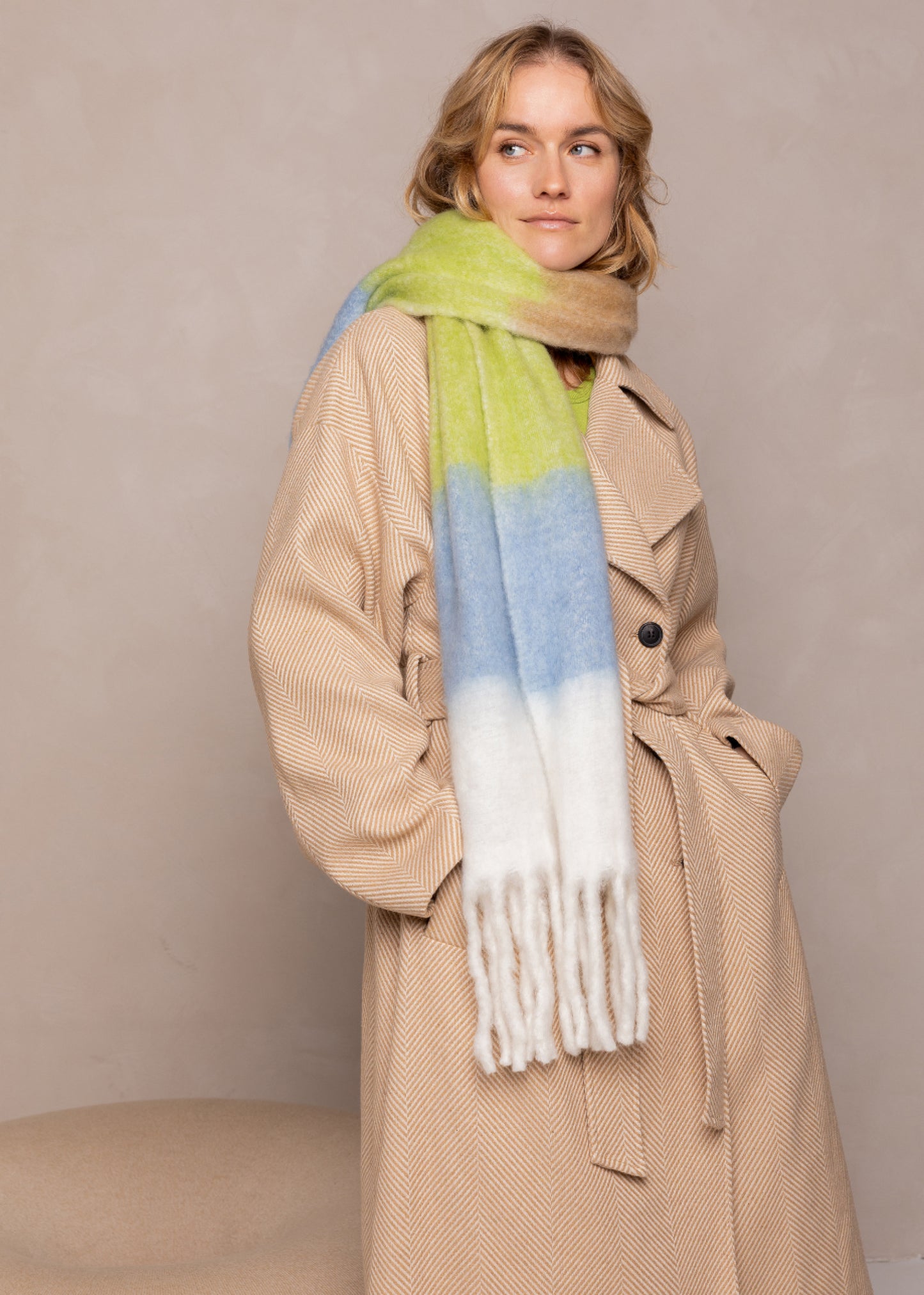 Sharron Scarf Peridot Combo