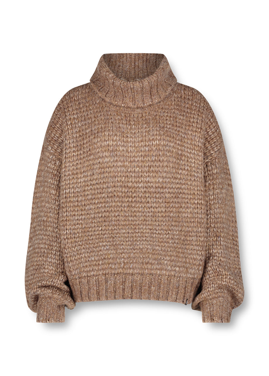 Miley Sweater Brown Sugar Mel