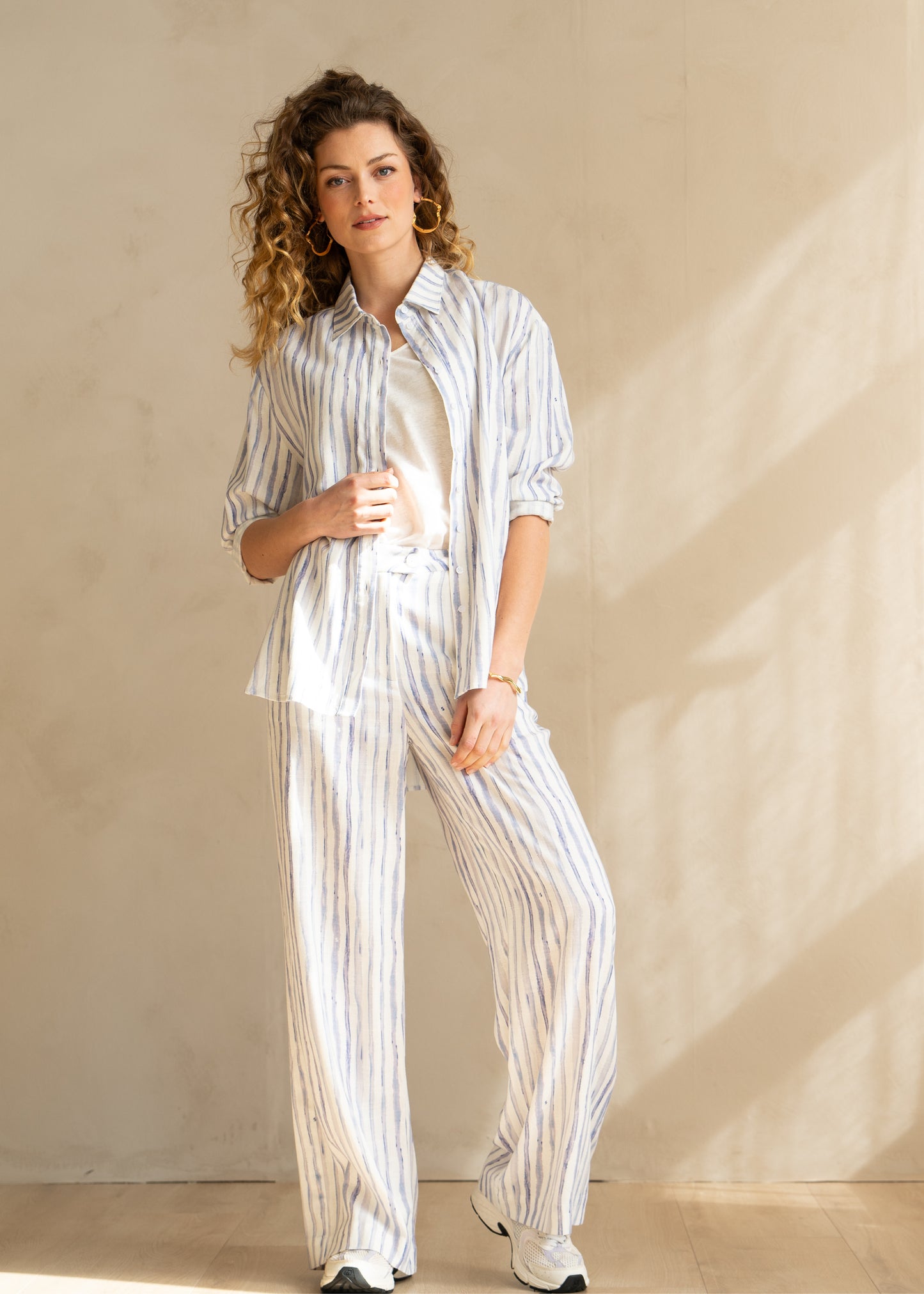 Adra Pants Blue Calcite