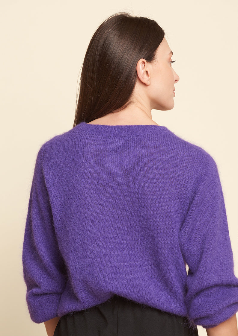 Rica Sweater Purple Opulence