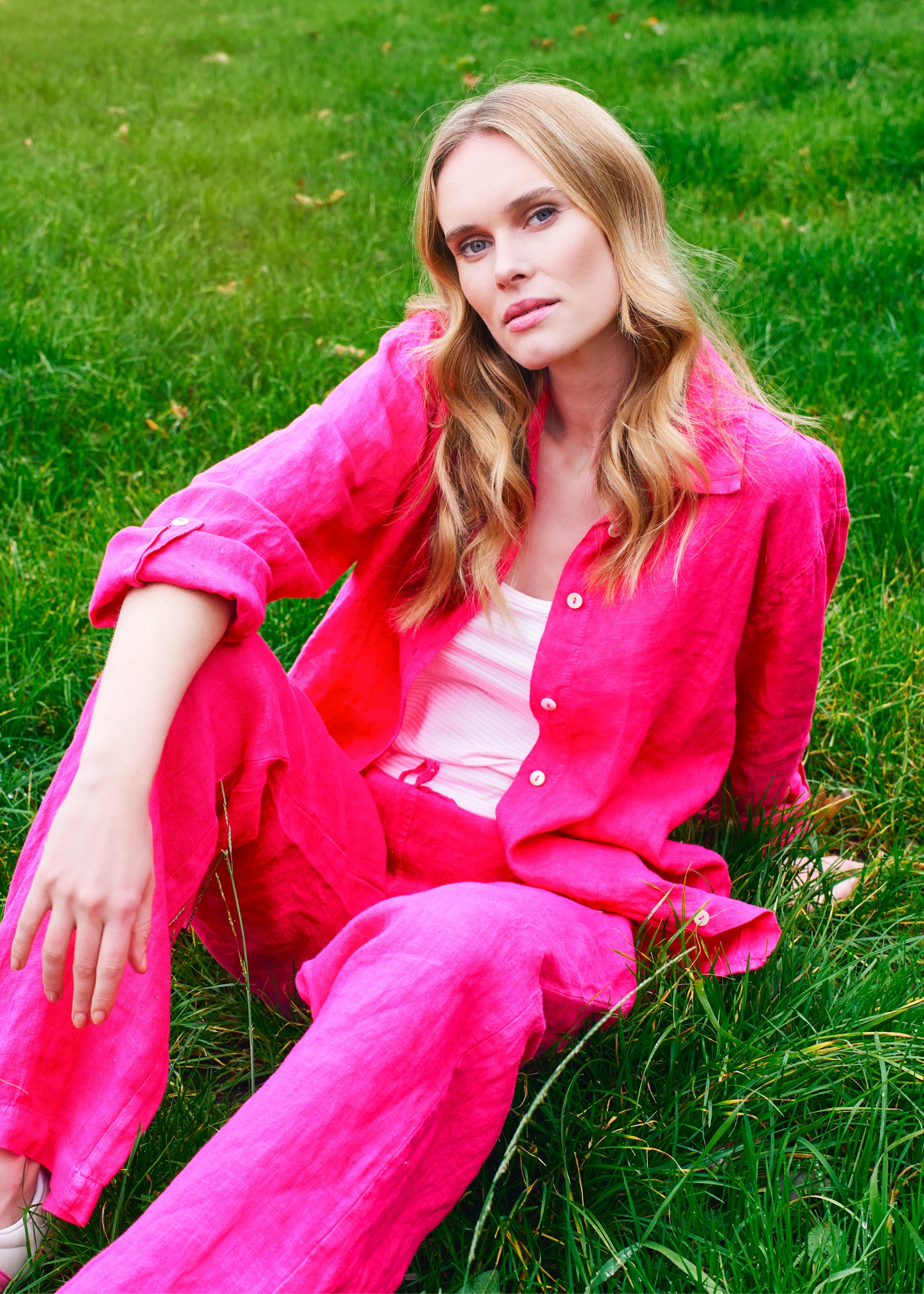 Tina Blouse Fuchsia