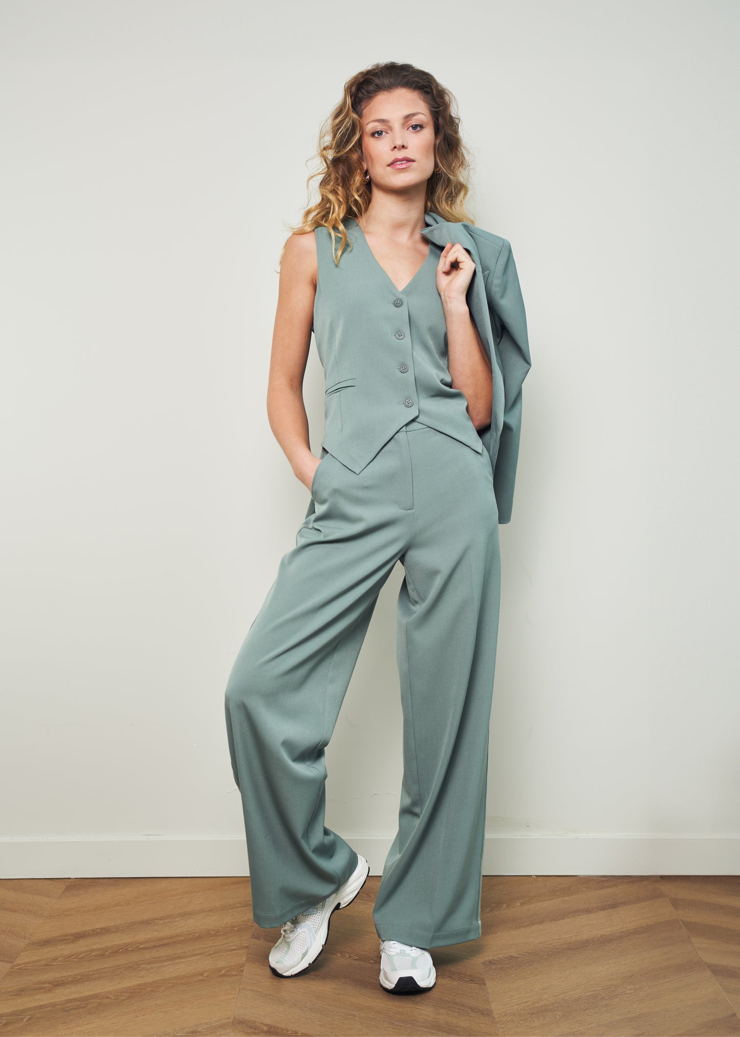 Camas Gilet Med Iceberg Green