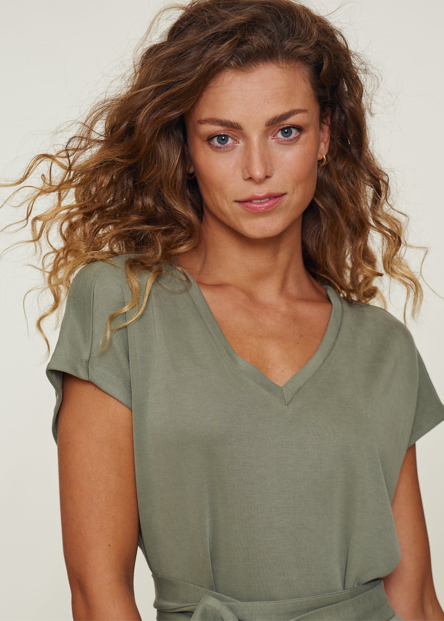 Paulina Dress Khaki James