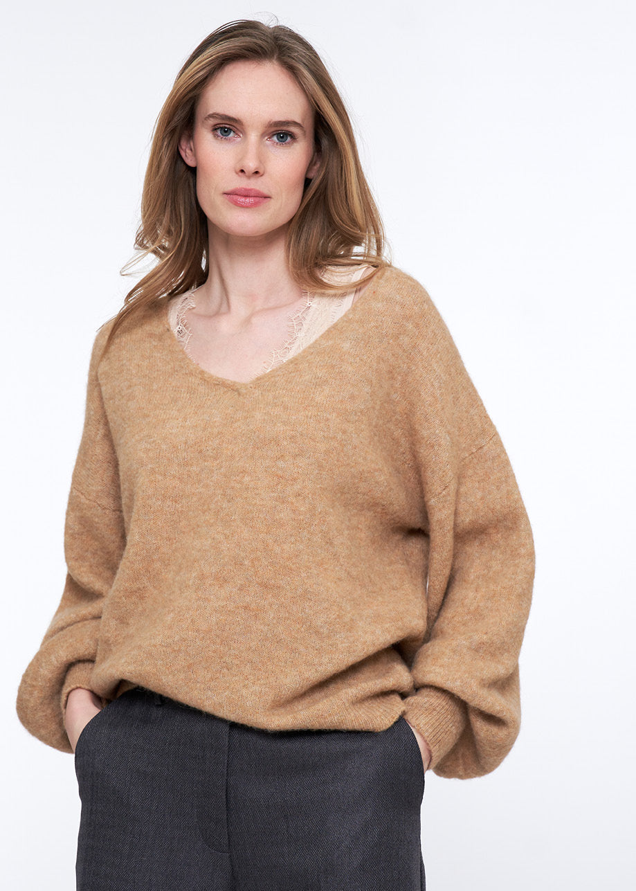 Deux Sweater Caramel