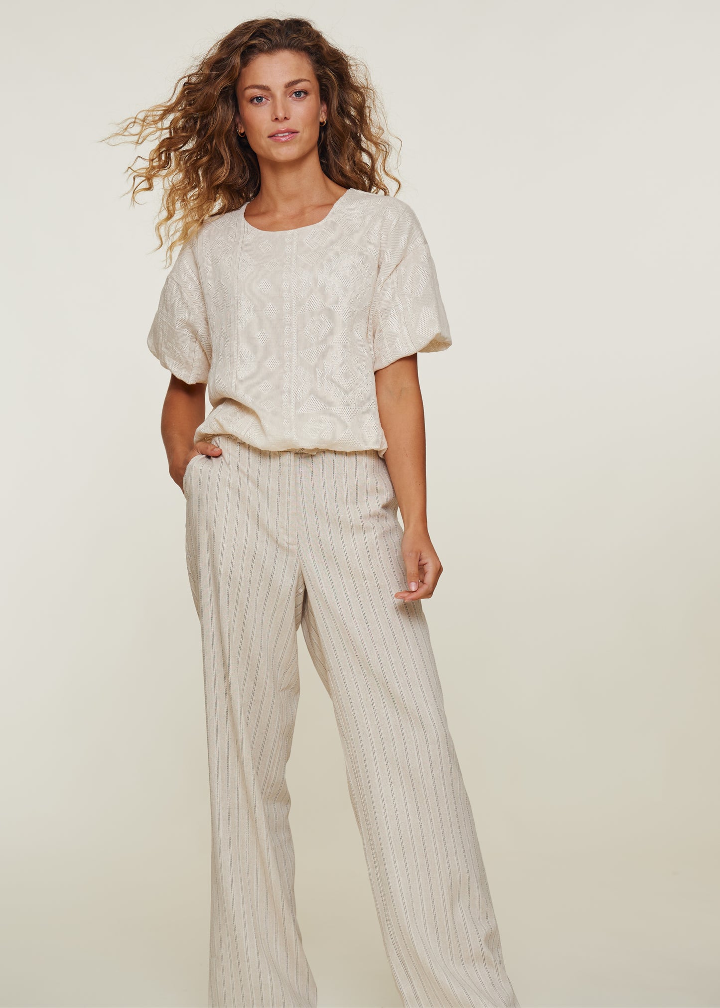 Sakura Blouse Egret