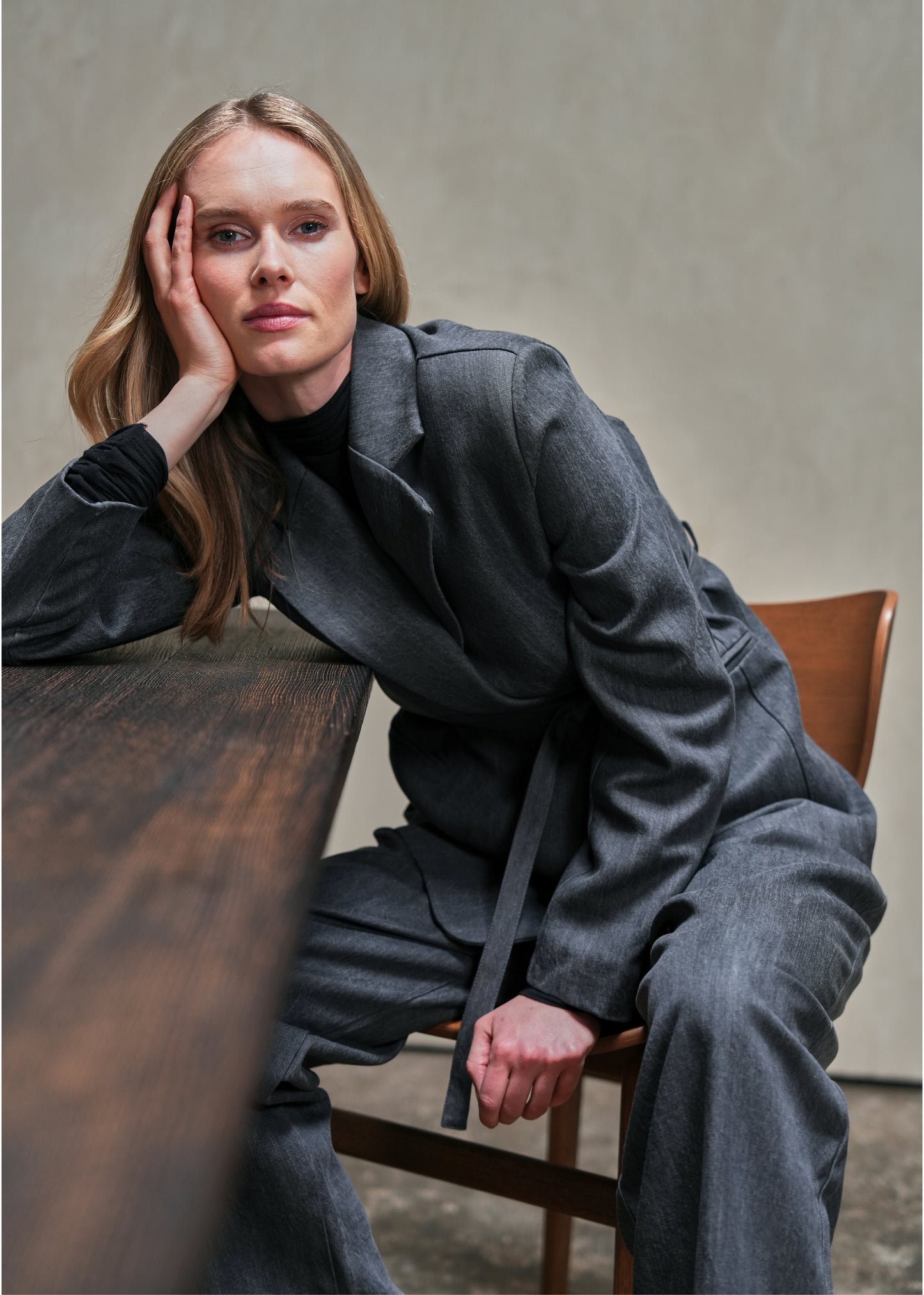 Zeyra Blazer Washed Black