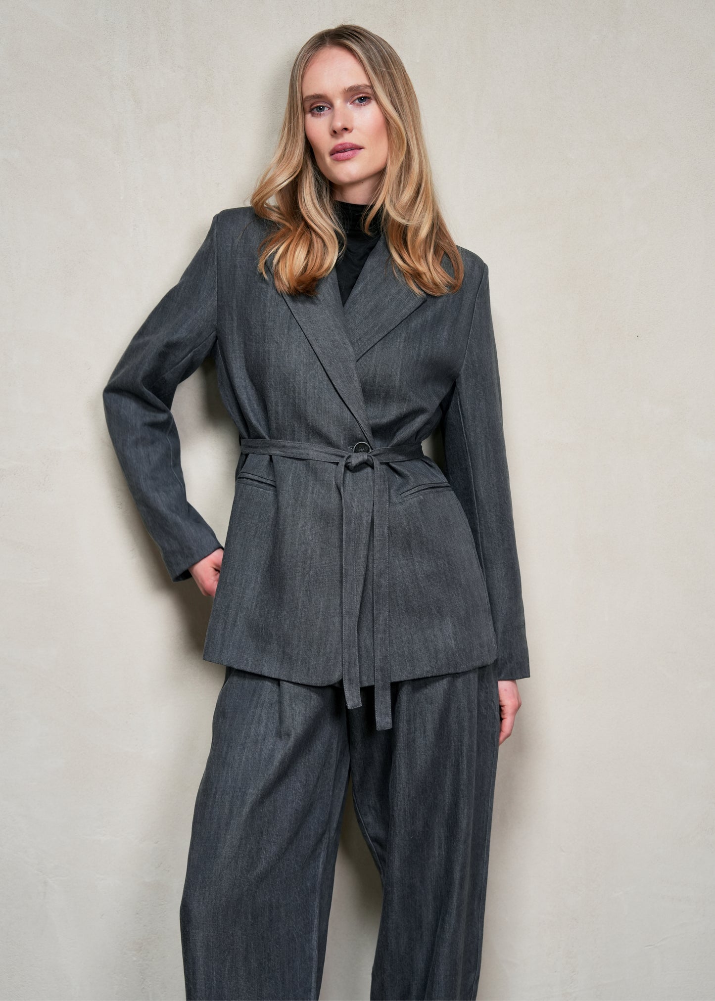 Zeyra Blazer Washed Black