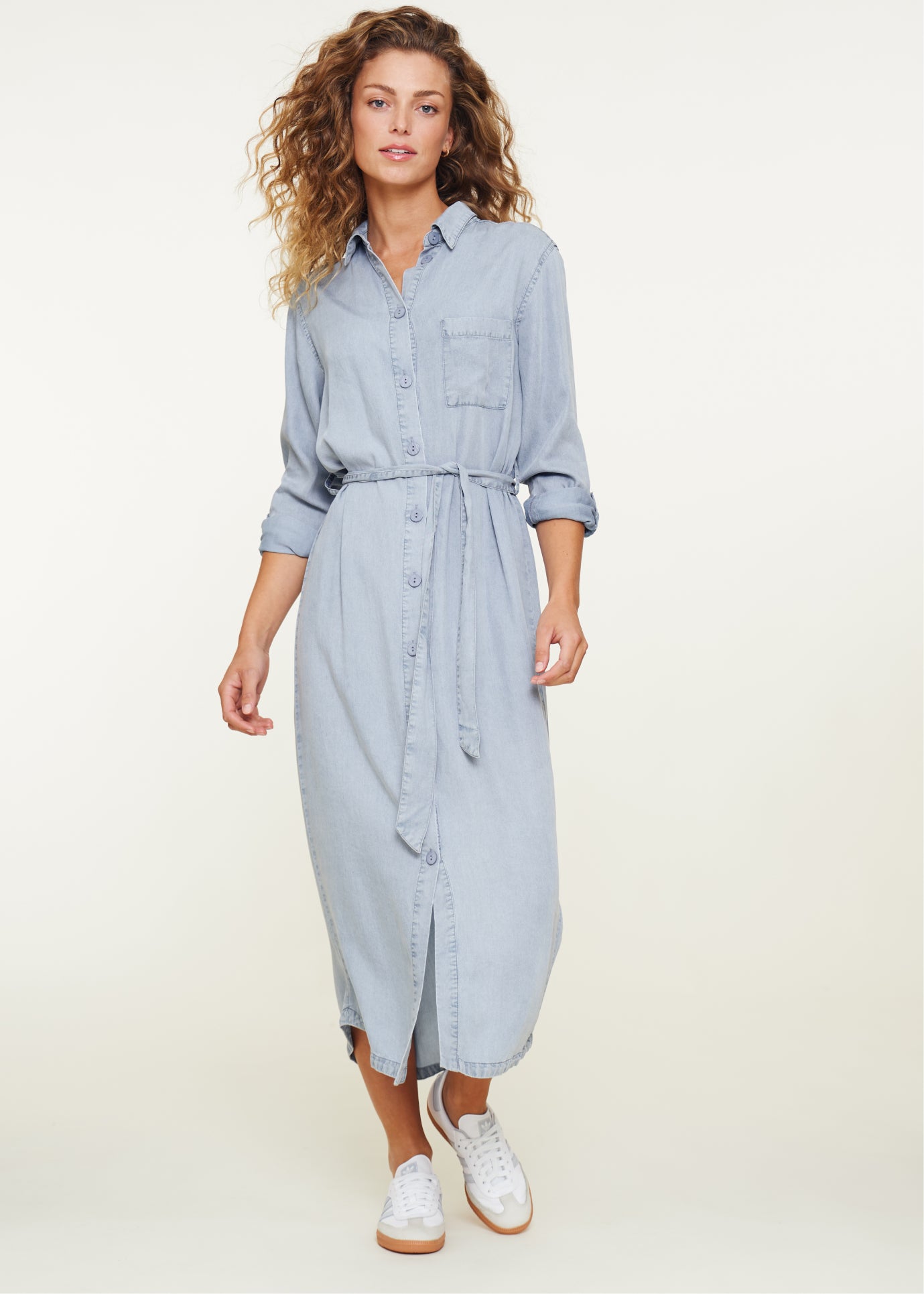Dina dress Sun Faded Blue