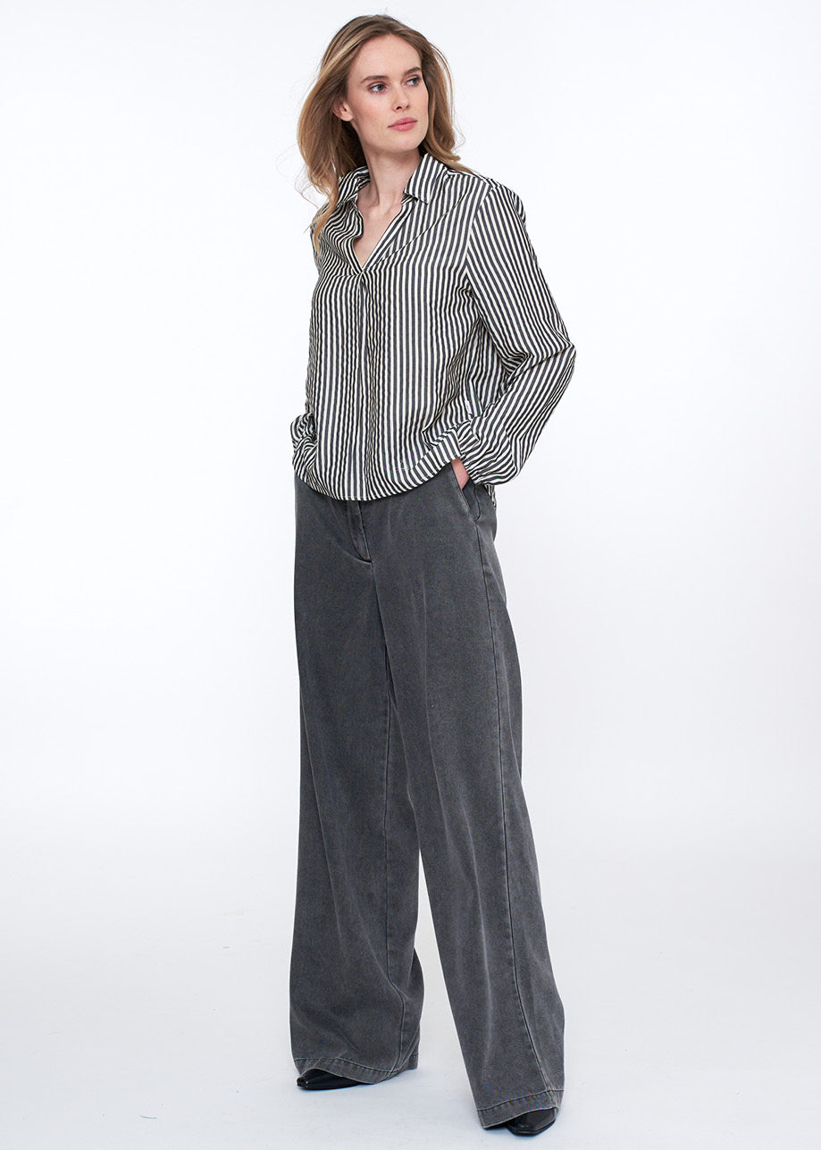 Dalmero Trouser Washed Black