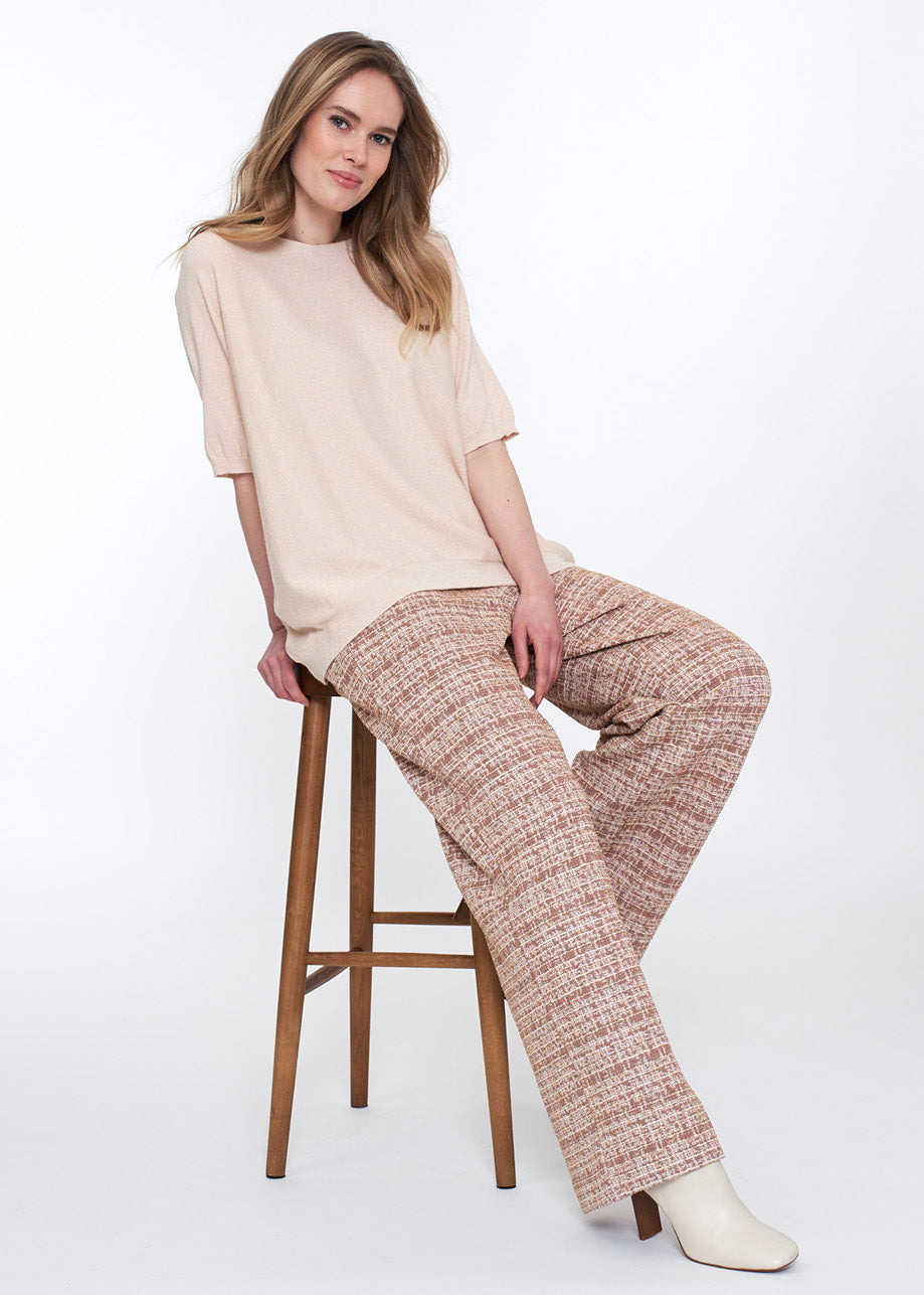 Jansen Top LT Blush Silver