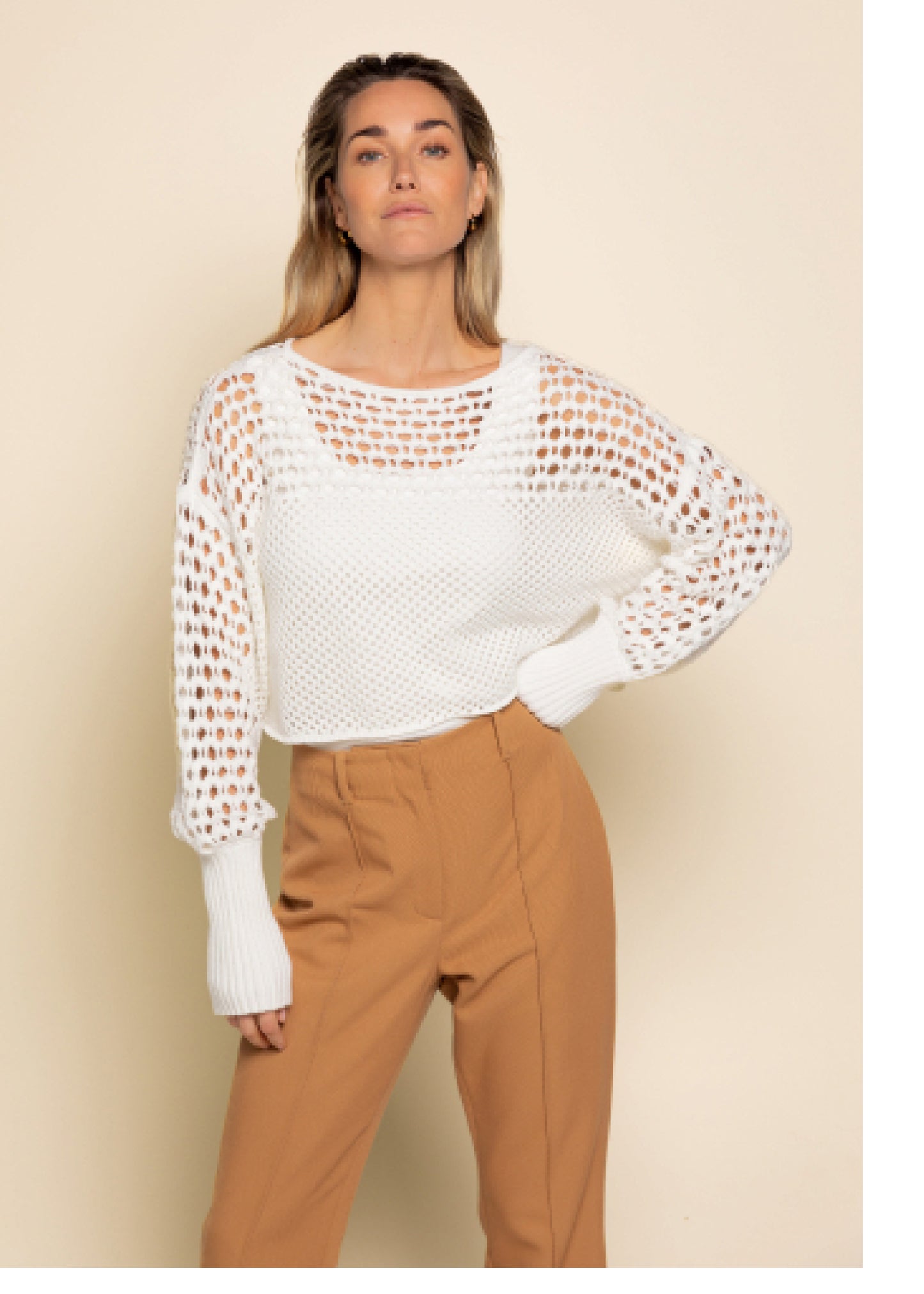 Fox Top Off-White