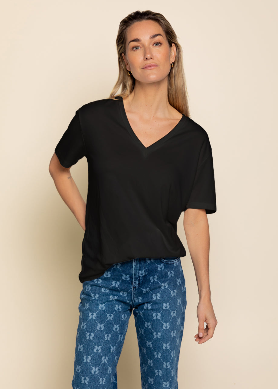 Lisa T-shirt Zwart