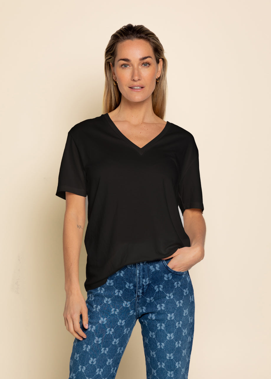 Lisa T-shirt Zwart