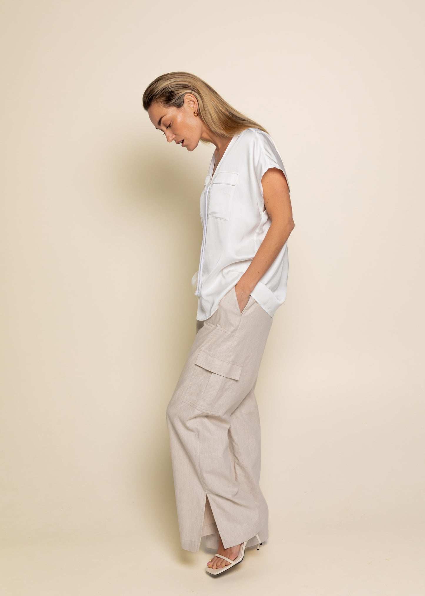 Sally Top Off-White