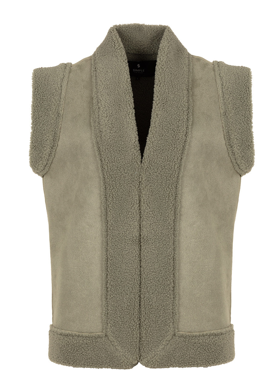 Alpes Gilet Stone Green