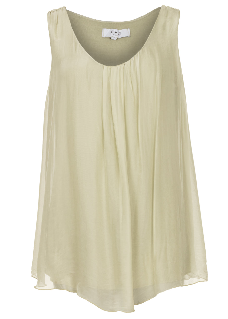 Alvide Top Khaki Green