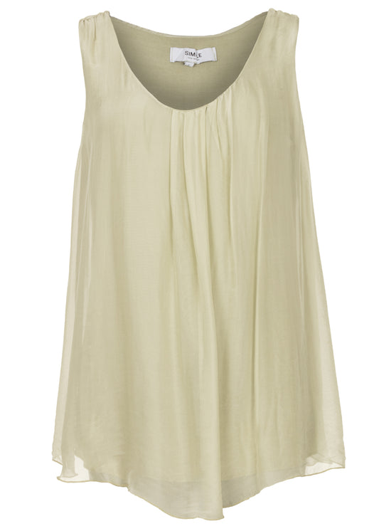 Alvide Top Khaki Green