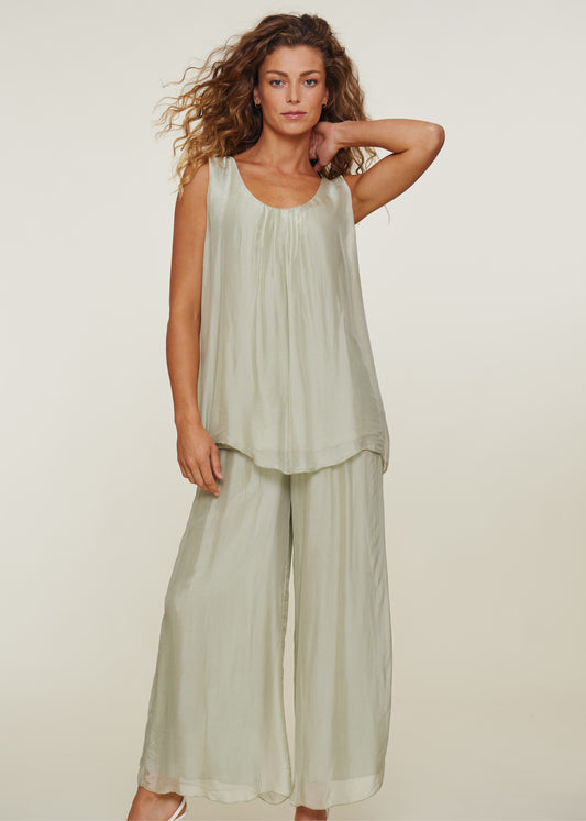 Alvide Top Khaki Groen