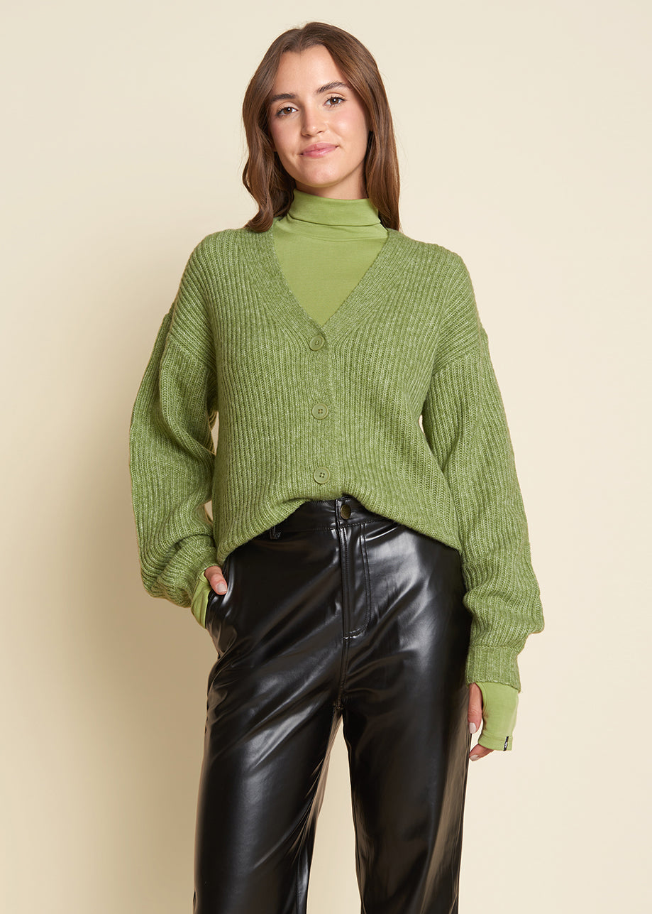 Frances Cardigan Peridot