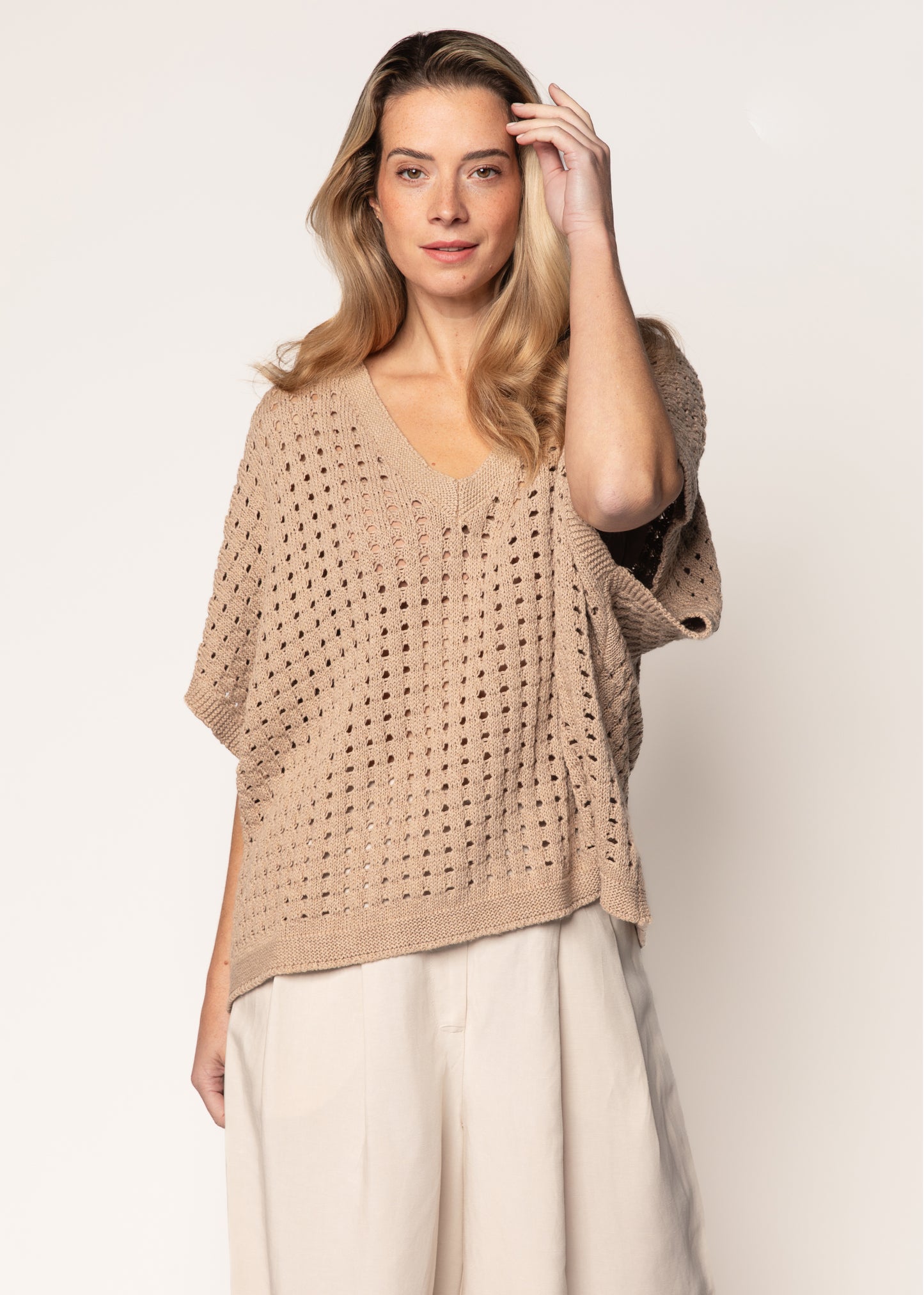 Brenda Knit Camel