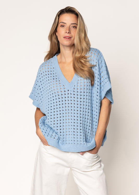 Brenda Knit Sky Blue