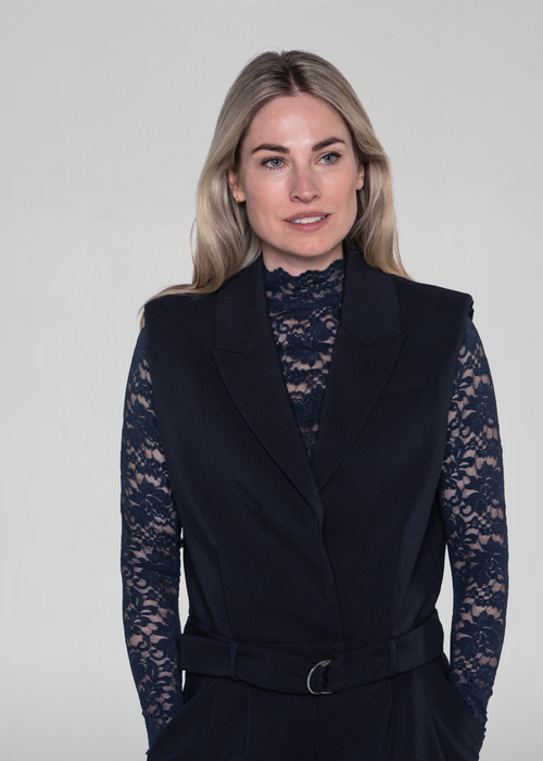 Bekky Waistcoat - Navy Blue