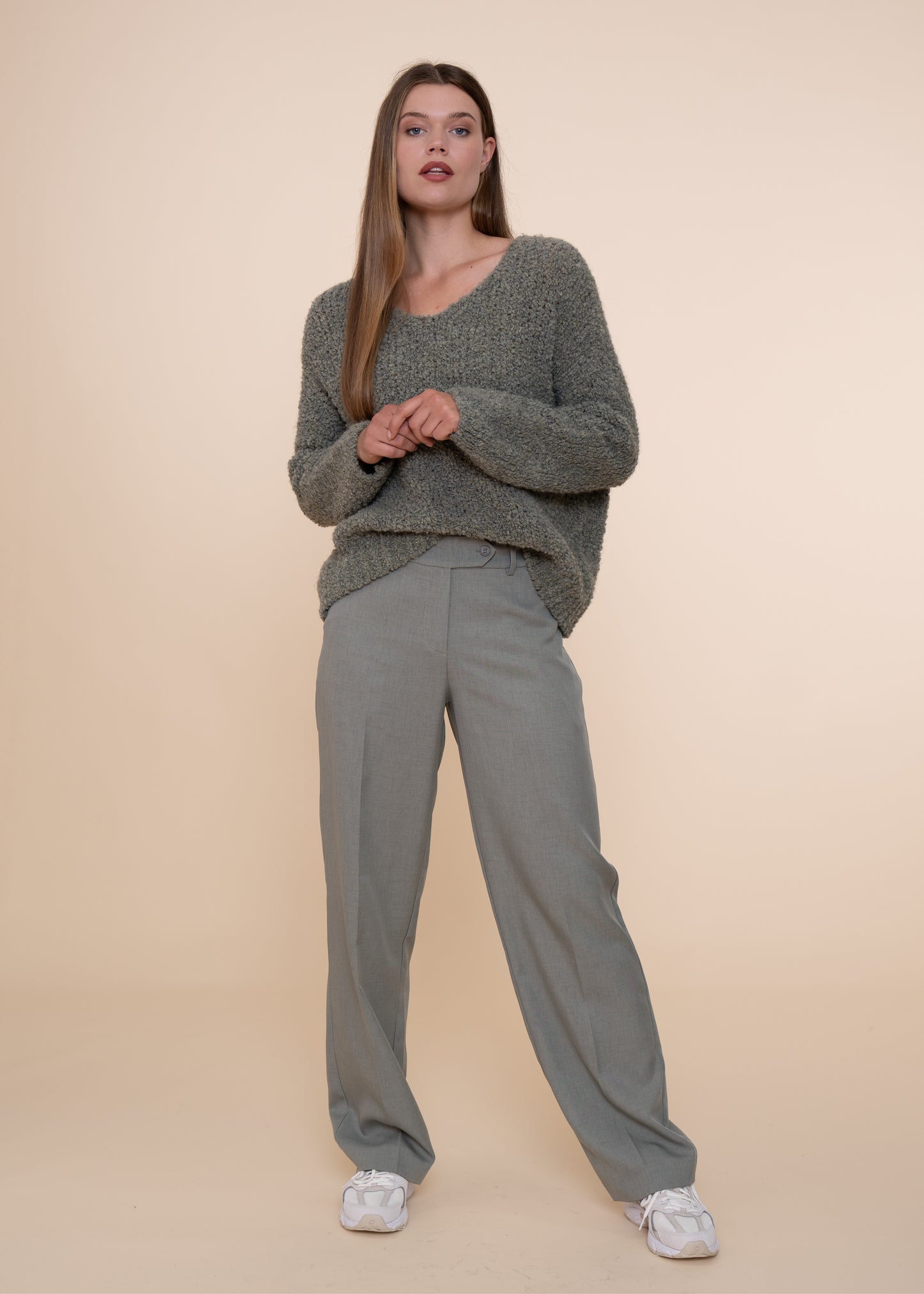 Brecken Pants Stone Green