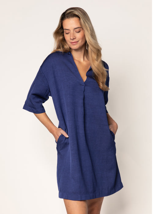 Ceara Dress Skipper Blue