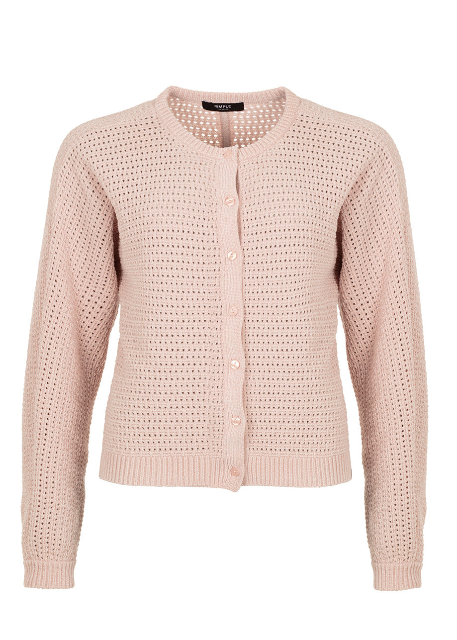 Carbela Cardigan Misty Rose