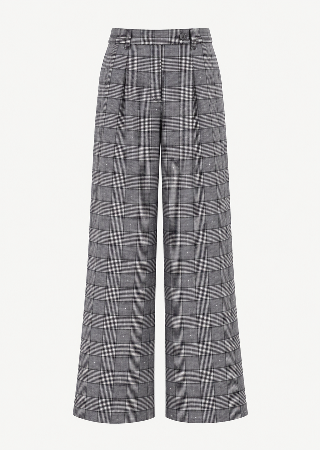 Katrina Trousers - Black Check