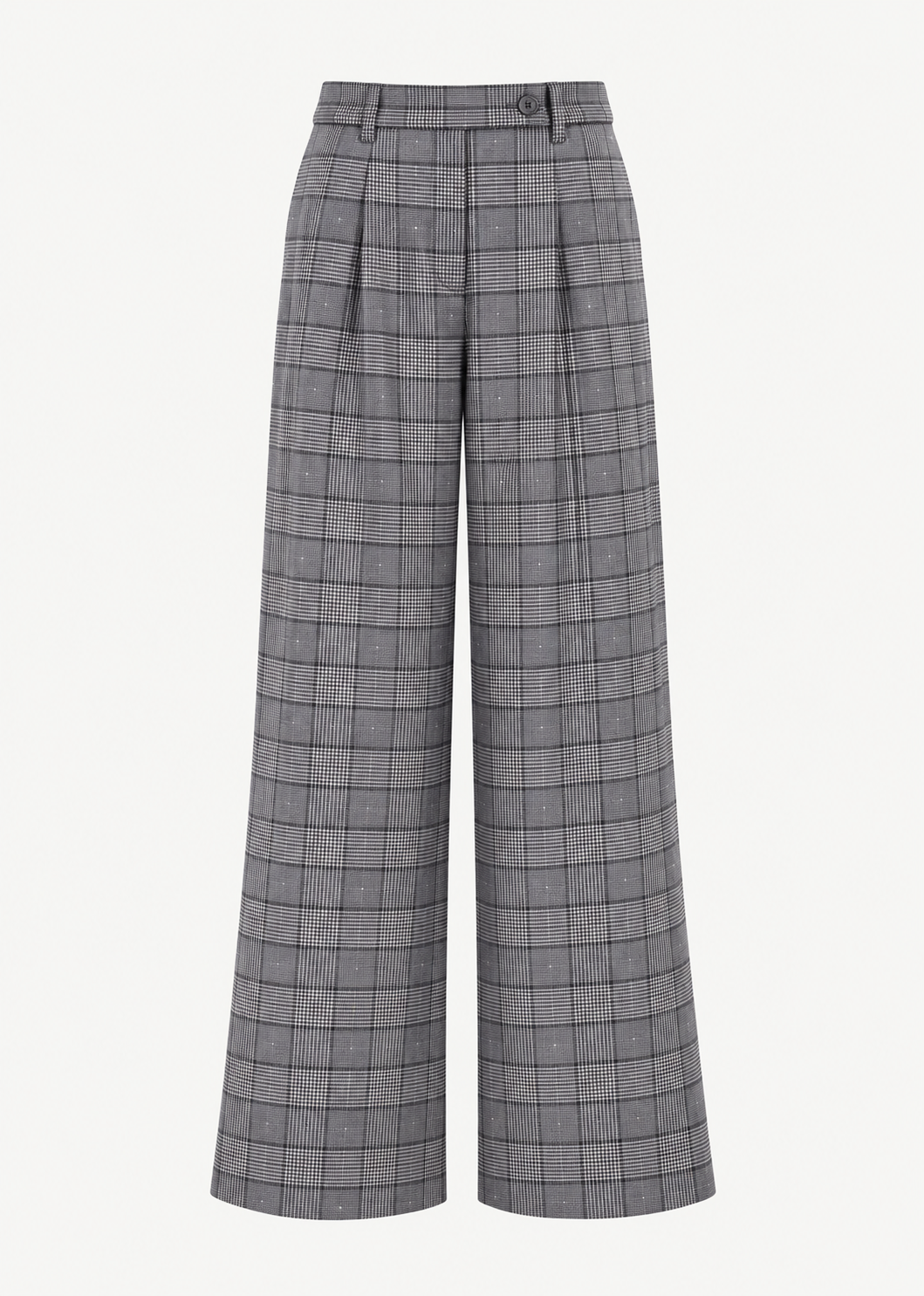 Katrina Trousers - Black Check