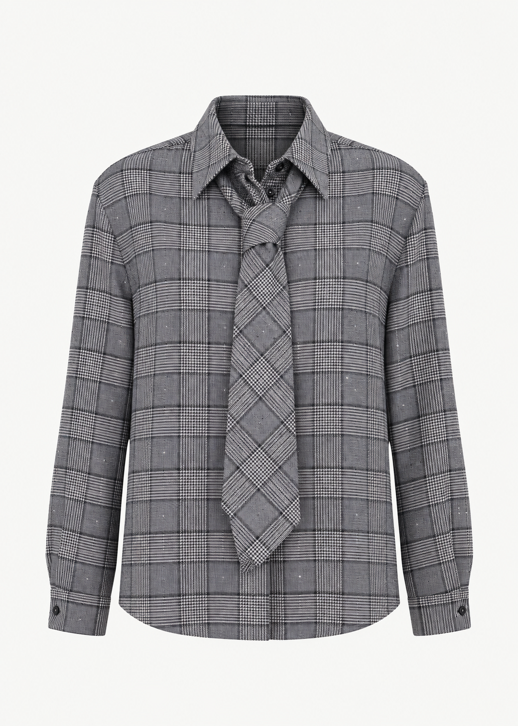 Kitty Blouse - Black Check