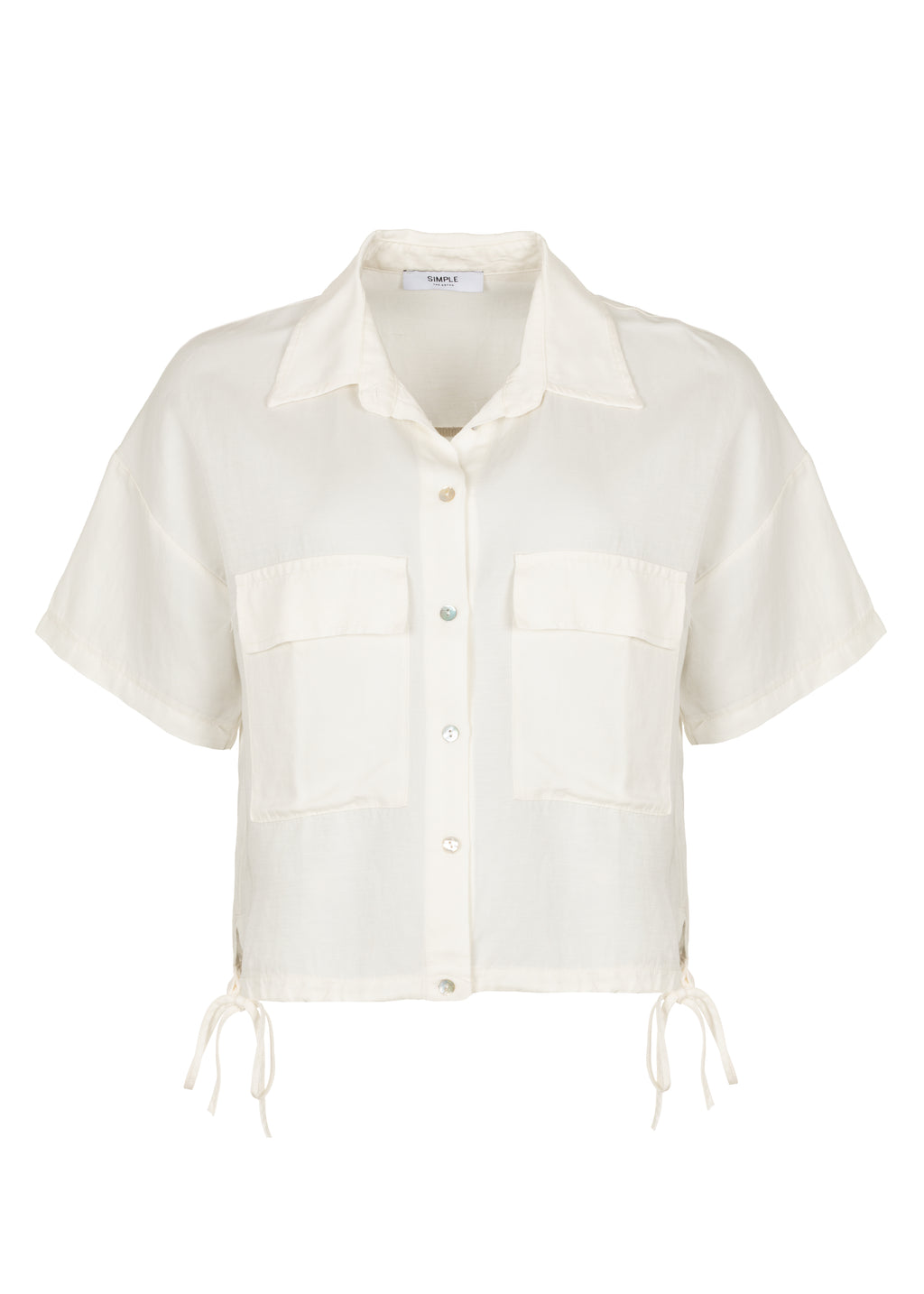 Costa Blouse Ecru White