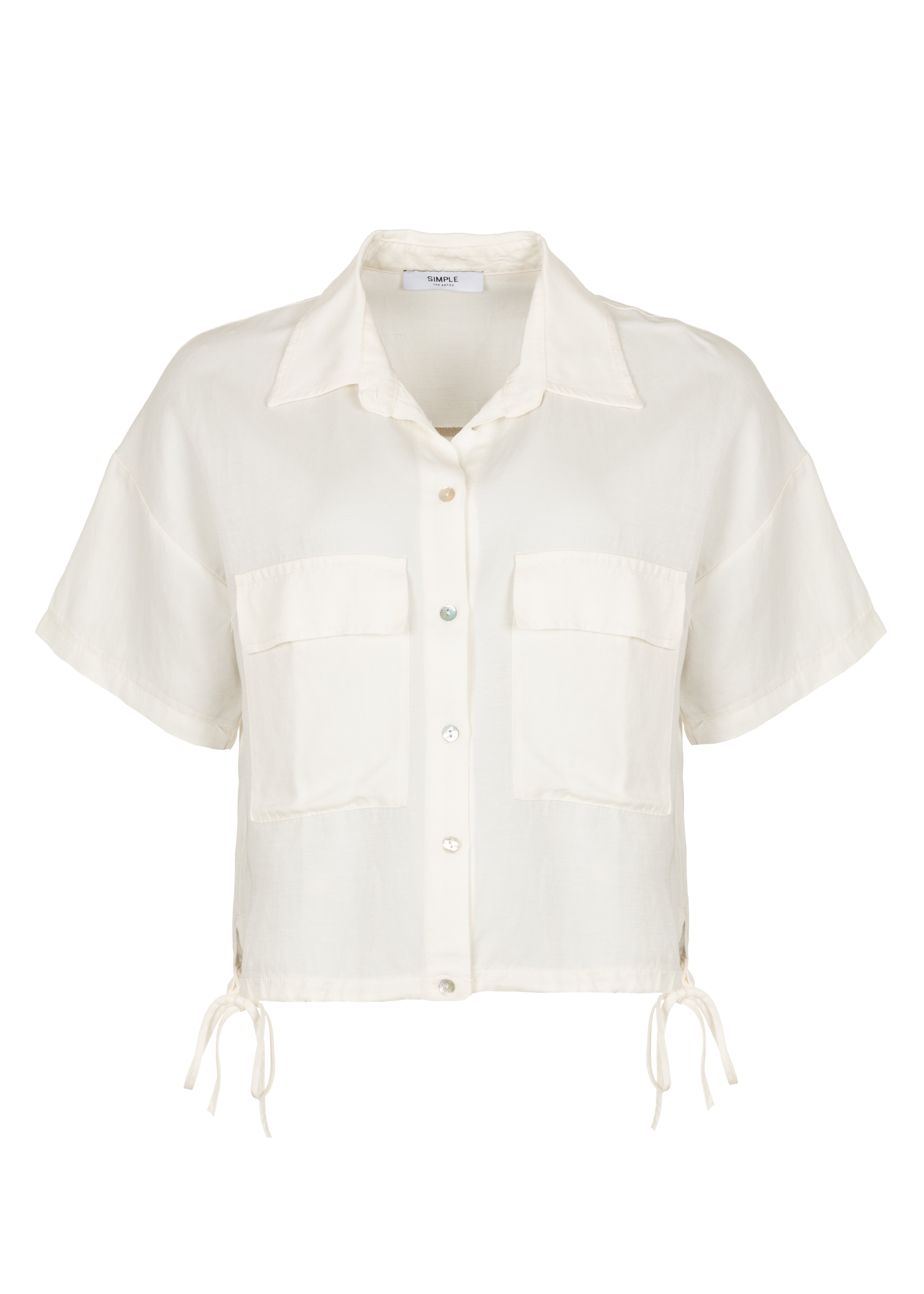 Costa Blouse Ecru White
