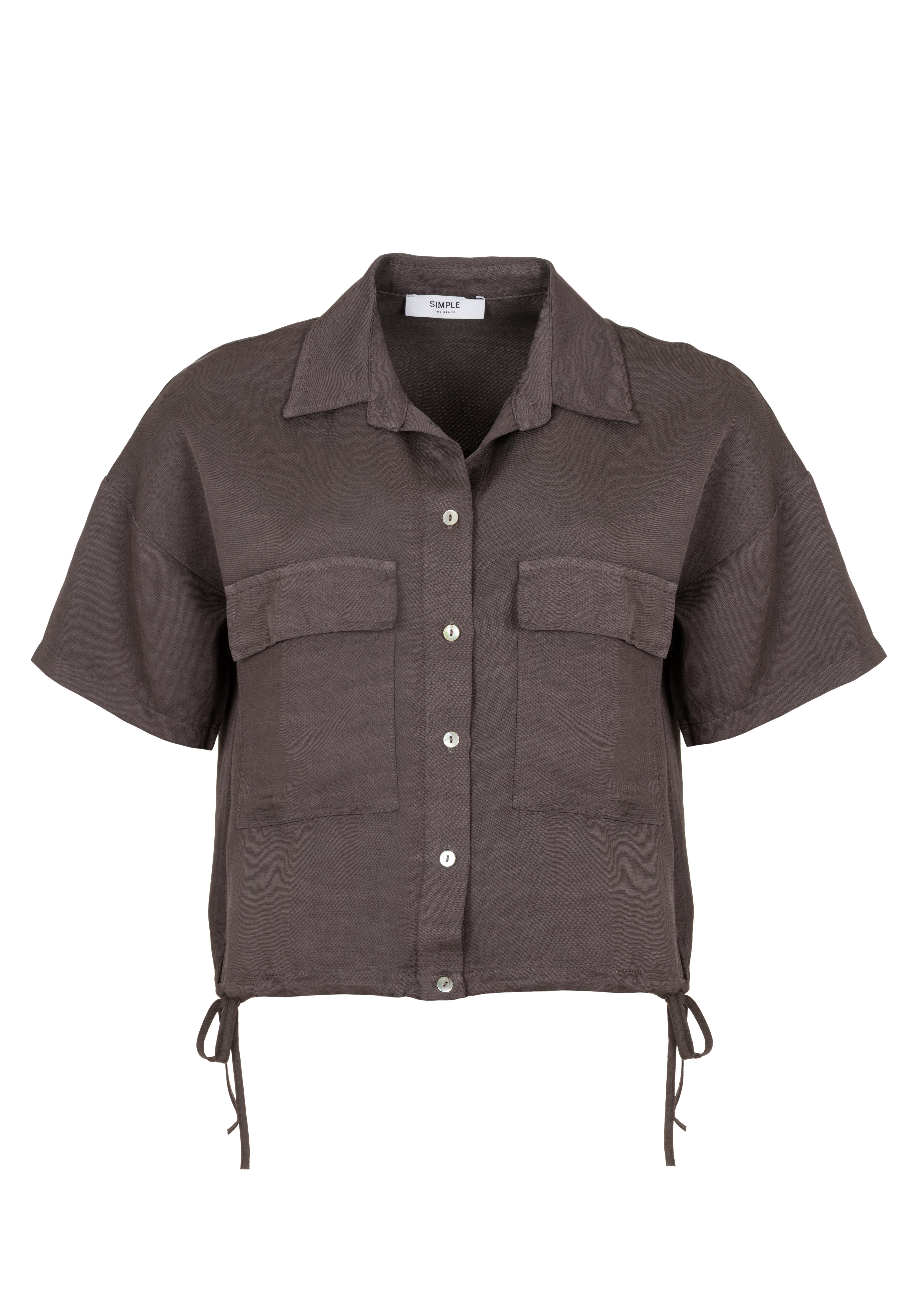 Costa Blouse Graphite