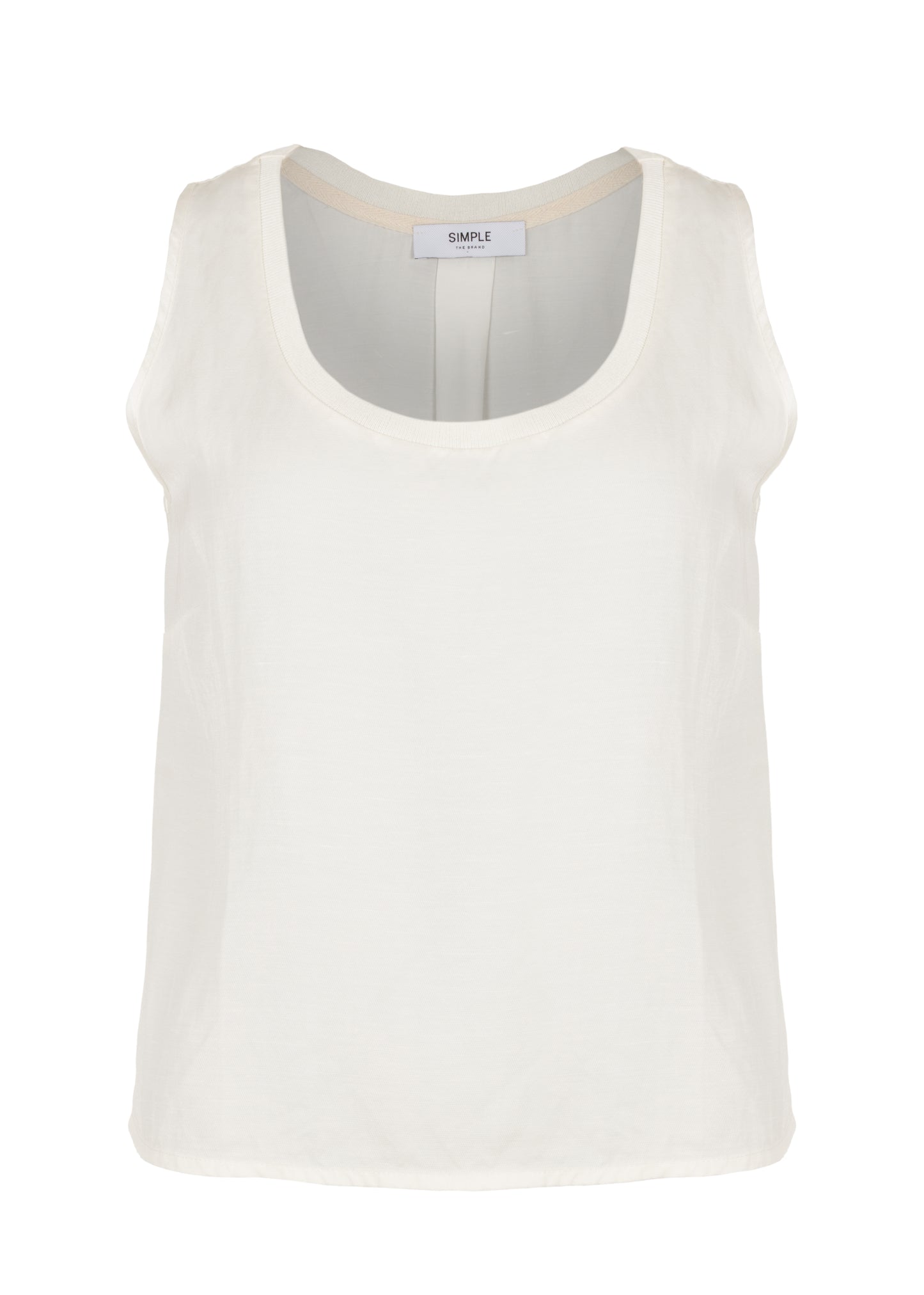 Cuba Tanktop Ecru White
