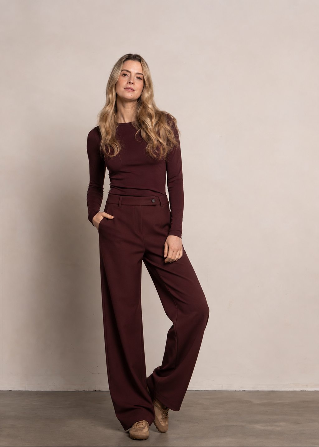Dafny Trousers - Amarone